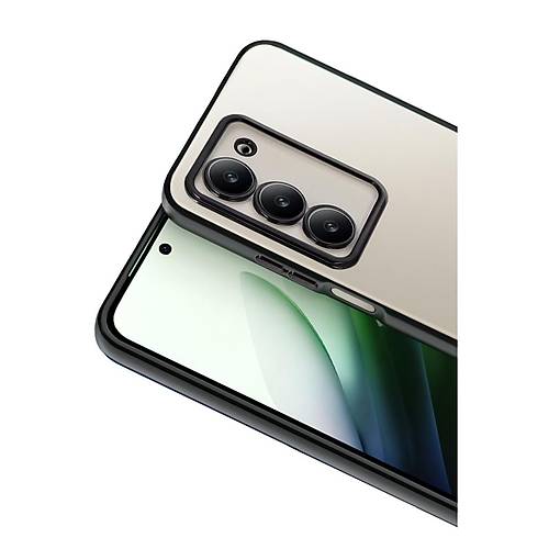Redmi 15 4G Razer Lensli Silikon - Siyah