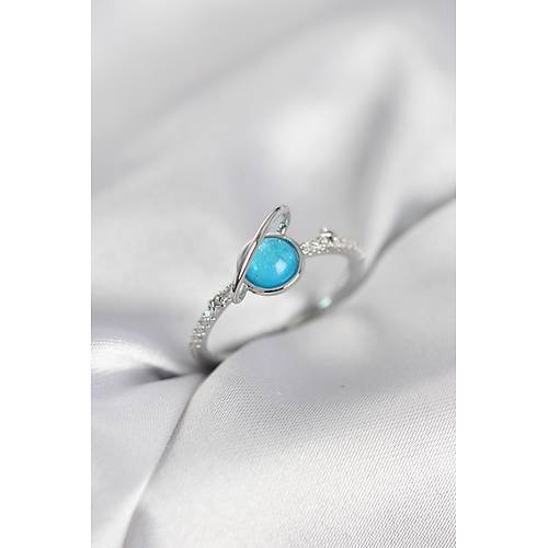 G�m�� Renk Zirkon Ta�l� Sat�rn Model Kad�n Y�z�k