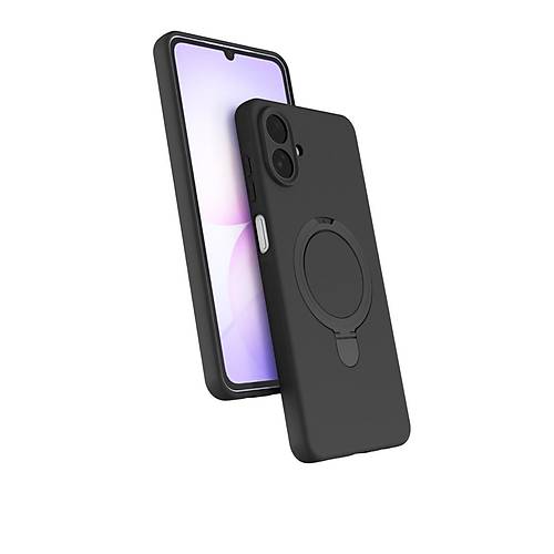 Galaxy A07 4G Regal Magsafe Standl� Kapak - Siyah