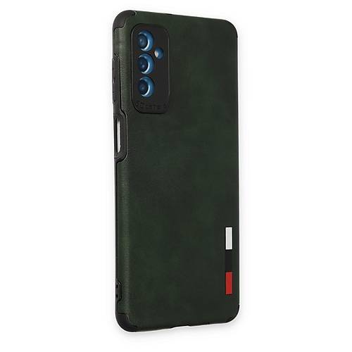 Galaxy M52 5G K�l�f Loop Deri Silikon - Ye�il