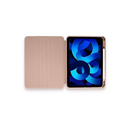 iPad Pro 11 (2021) K�l�f Starling 360 Kalemlikli Tablet K�l�f - Rose Gold