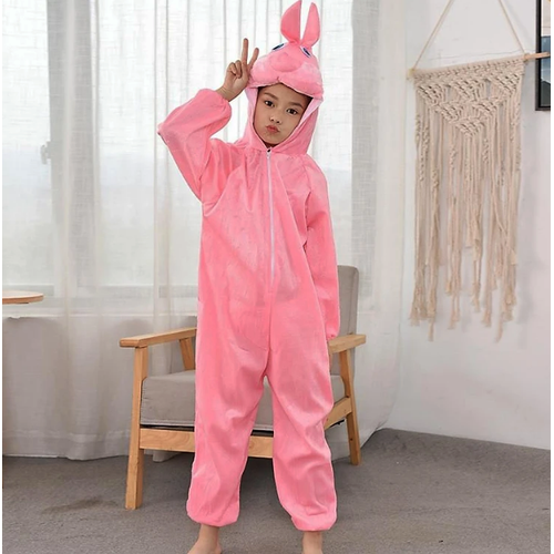 �ocuk Tav�an Kost�m� Pembe Renk 4-5 Ya� 100 cm