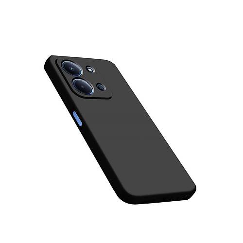 Redmi 15C 4G Nano i�i Kadife Silikon - Siyah