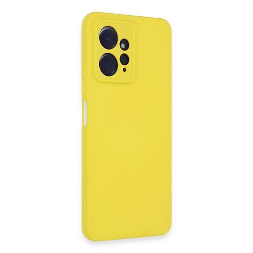 Redmi Note 12 4G K�l�f Nano i�i Kadife Silikon - Sar�