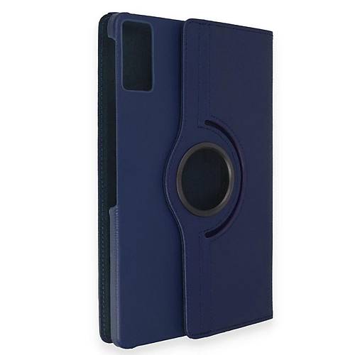 Tab M8 K�l�f 360 Tablet Deri K�l�f - Lacivert