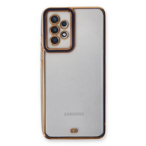 Galaxy A33 5G K�l�f Liva Lens Silikon - Mavi