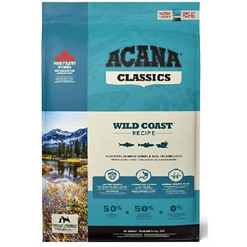 Classics Wild Coast Bal�kl� D���k Tah�ll� K�pek Mamas� T�m Irk ve Ya�am Evreleri 2 Kg