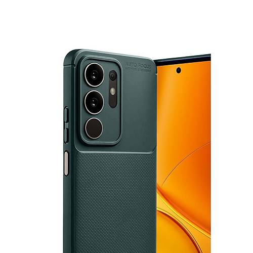 Y29 4G Auto Focus Karbon Kapak - Koyu Ye�il
