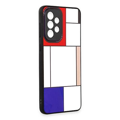 Galaxy A33 5G K�l�f Mirror Desenli Kapak - Mirror - 9