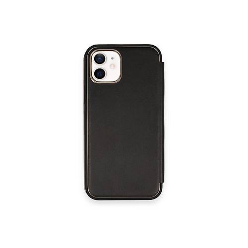 iPhone 12 K�l�f Dolpin Kapakl� - Siyah