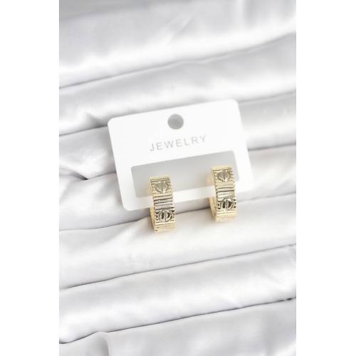 Pirin� Gold Renk Halka Kad�n K�pe