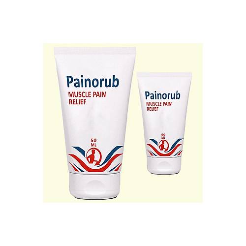 Painorub 2 adet Afrika yabani zencefil �zl� Kril ya�� ReliefCream Rahatlamaya 50 ml T�p Krem