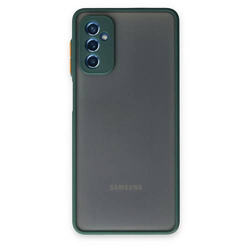 Galaxy M52 5G K�l�f Montreal Silikon Kapak - Ye�il