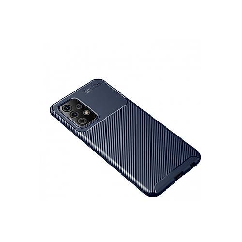 Galaxy A52 K�l�f Auto Focus Karbon Kapak - Lacivert