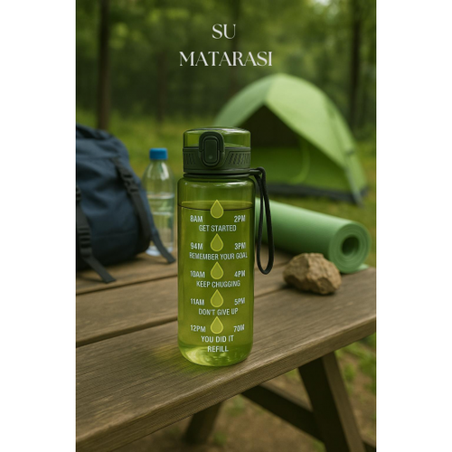 Suluk & Su �i�esi & Sporcu Matara Ye�il 1000 ml