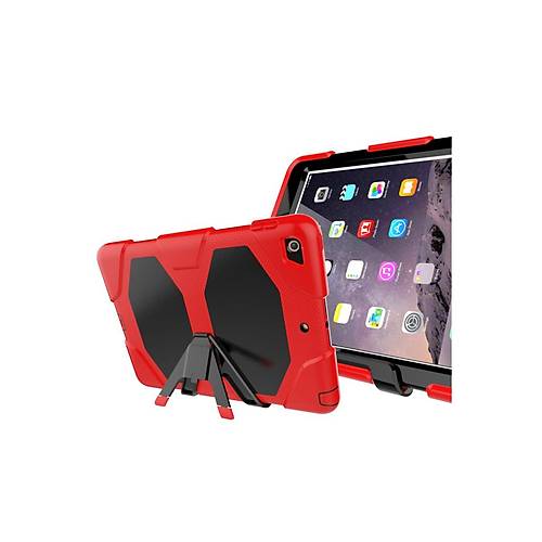 iPad 5 Air 9.7 K�l�f Griffin Tablet Kapak - K�rm�z�