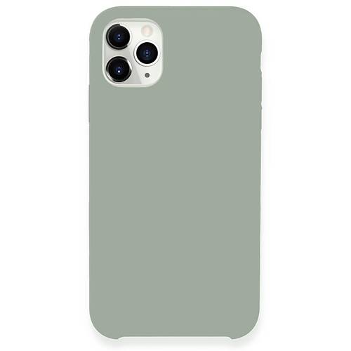 iPhone 11 Pro Max K�l�f Lansman Legant Silikon - A��k Gri