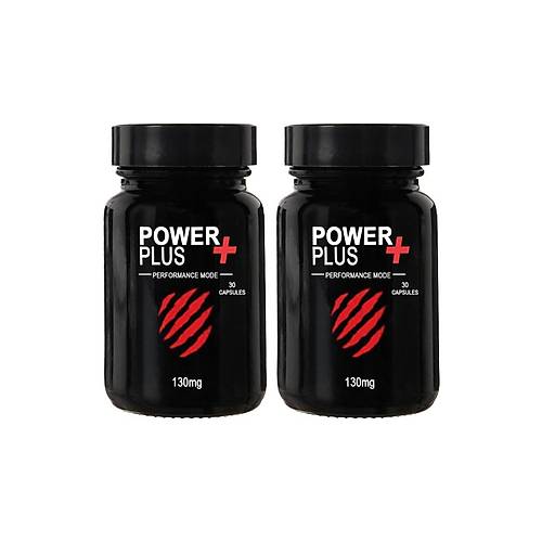 Power Plus 2 Adet Erkeklere 30lu 3 Farkl� �zellikli Kaps�llerle �zel Destekleme