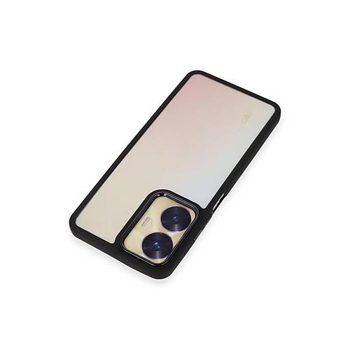 Realme C55 K�l�f Dora Kapak - Siyah