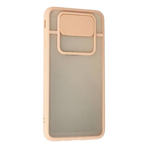 Galaxy J7 Prime K�l�f Palm Buzlu Kamera S�rg�l� Silikon - Pembe