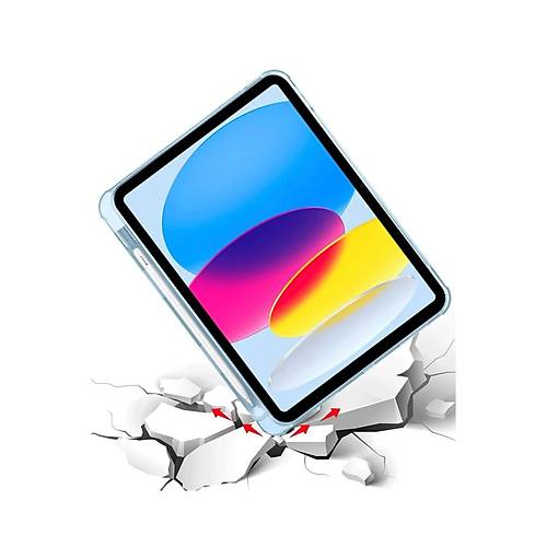 iPad 2022 10.9 (10.nesil) K�l�f Kalemlikli Mars Tablet K�l�f� - Mavi