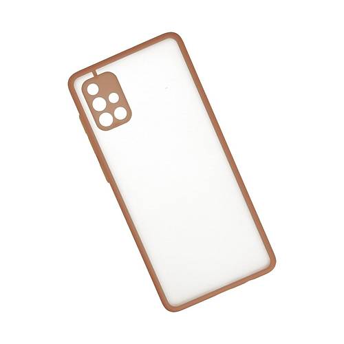 Galaxy A71 K�l�f Montreal Silikon Kapak - Pembe