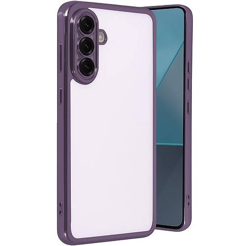 Galaxy A17 5G Razer Lensli Silikon - Mor