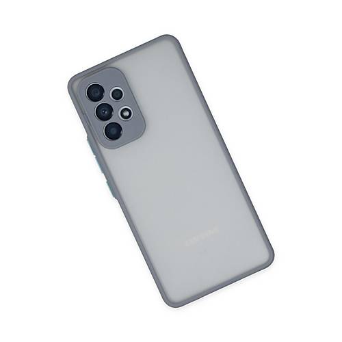 Galaxy A53 5G K�l�f Montreal Silikon Kapak - Gri