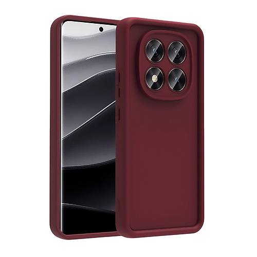 Redmi Note 15 4G Viera Silikon - Bordo