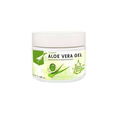 Eurorganic Aloe Vera Jel Cildiniz ��in Ferahlama ve Nem Dokunu� 100 ml x 1 adet