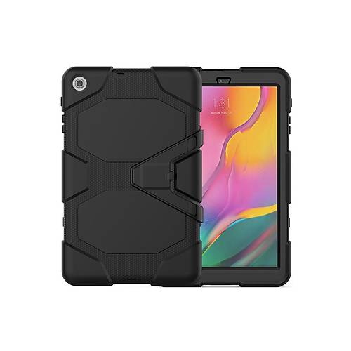 Galaxy T510 Tab A 10.1 K�l�f Griffin Tablet Kapak - Siyah