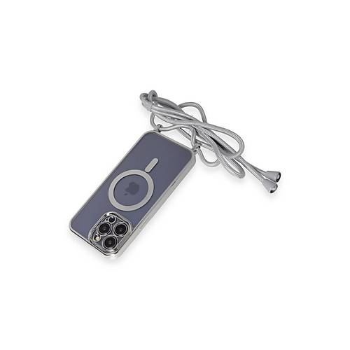 iPhone 12 Pro Max K�l�f Divo Lazer Ask�l� Magsafe Kapak - G�m��