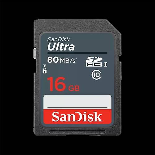 16GB SANDISK ULTRA SDHC 80MB/S SDSDUNS-016G-GN3IN