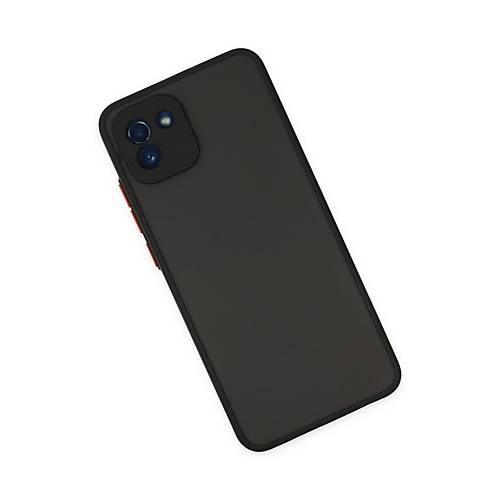 Galaxy A03 K�l�f Montreal Silikon Kapak - Siyah