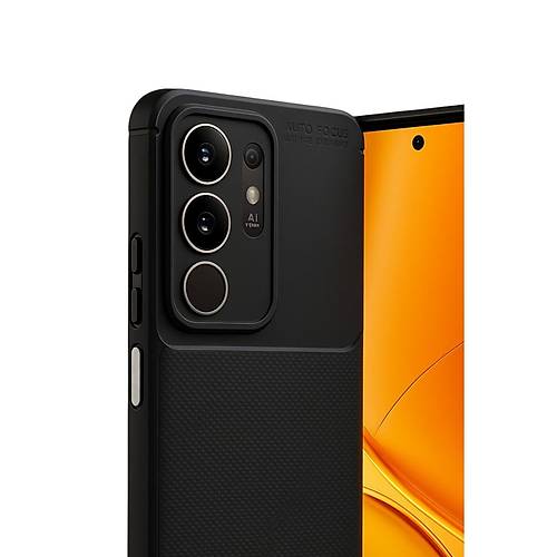 Y29 4G Auto Focus Karbon Kapak - Siyah