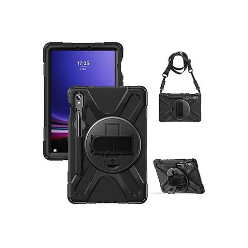 Galaxy X510 Tab S9 FE 11 K�l�f Amazing Tablet Kapak - Siyah