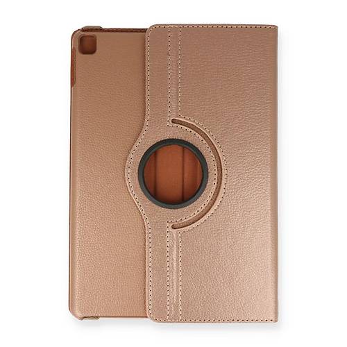 iPad 10.2 (7.nesil) K�l�f 360 Tablet Deri K�l�f - Rose Gold