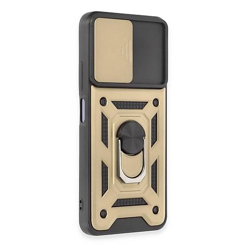 Redmi Note 12 5G K�l�f Pars Lens Y�z�kl� Silikon - Gold