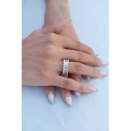 Zirkon Ta�l� G�m�� Renk Baget Kad�n Y�z�k