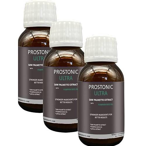 Prostonic Saw Palmetto Ultra Erkeklere Do�adan Gelen Rahatl�k ve Canl�l�k Form�l� 50 ml x 3 adet