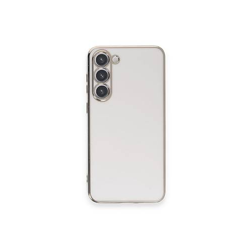 Galaxy S23 Plus K�l�f Volet Silikon - Beyaz
