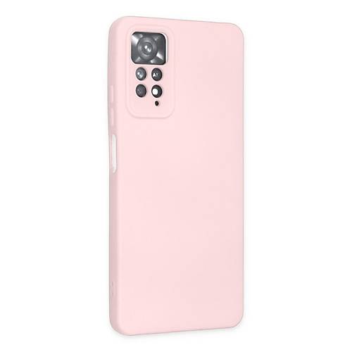 Redmi Note 11 Pro K�l�f Nano i�i Kadife Silikon - Pudra