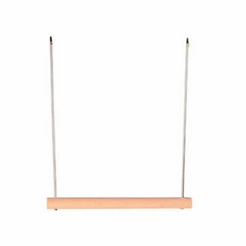 Ah�ap Metal Ask�l� Trapez Ku� T�ne�i 12x13 Cm