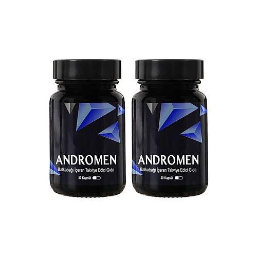 Anrdomen 2 Kutu Erkeklere �zel Yo�un Balkaba�� Ekstrat� ��eren 30 lu Form�l