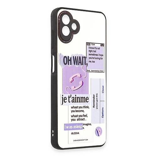 Galaxy A04 K�l�f Mirror Desenli Kapak - Mirror - 4