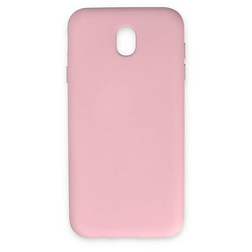 Galaxy J7 Pro / J730 K�l�f Nano i�i Kadife Silikon - Pudra