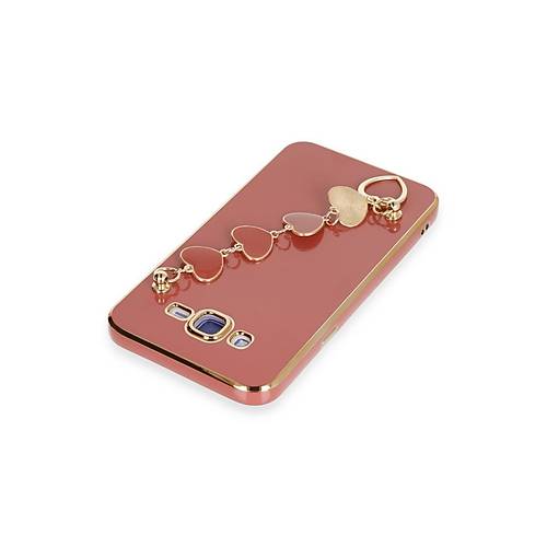 Galaxy J7 K�l�f Esila Silikon - K�rm�z�