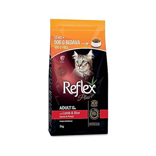 Kuzulu ve Pirin�li Yeti�kin Kedi Mamas� 1,5kg + 500gr