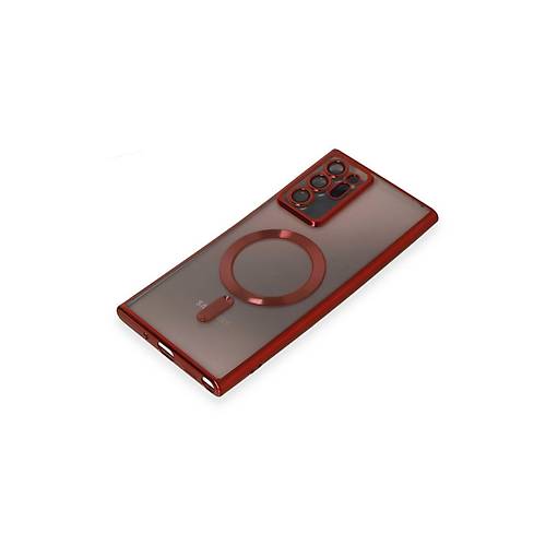 Galaxy Note 20 Ultra K�l�f Kross Magneticsafe Kapak - K�rm�z�