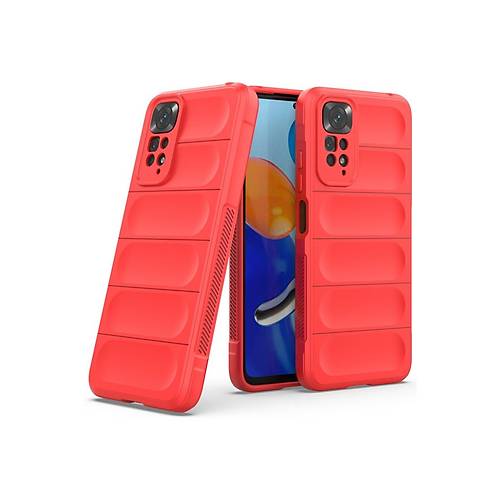 Redmi Note 11 K�l�f Optimum Silikon - K�rm�z�